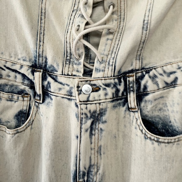 Fashion Nova One Last Dance Dream Jumpsuit Light wash Medium NWT - Picture 8 of 10